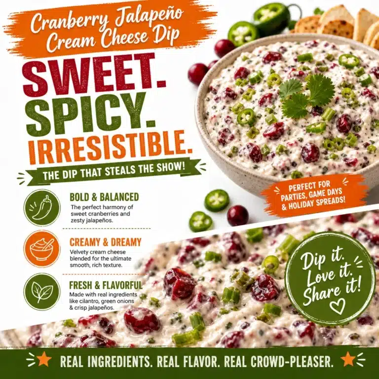 Cranberry Jalapeño Cream Cheese Dip - Easy, Festive 19 Cranberry Jalapeño Cream Cheese Dip served in a festive bowl