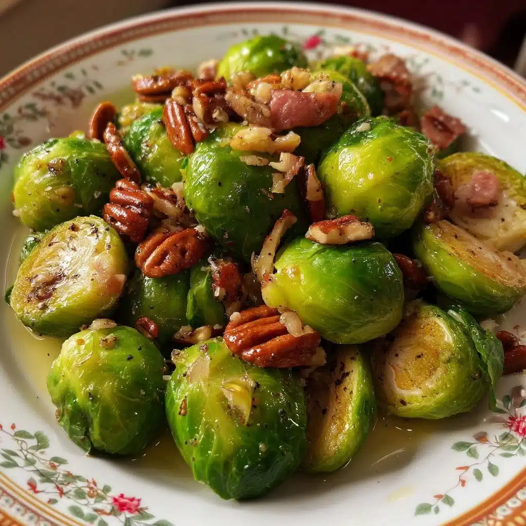 Best 7 Salad Recipes to Elevate Your Healthy Eating Game 5 Warm Brussels Sprouts Salad with Bacon and Pecans