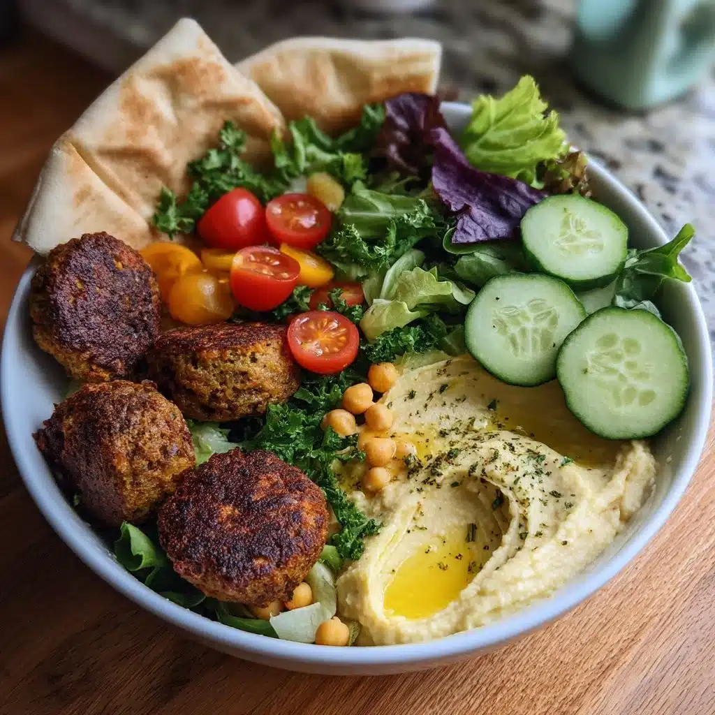 Hummus & Falafel Bowl