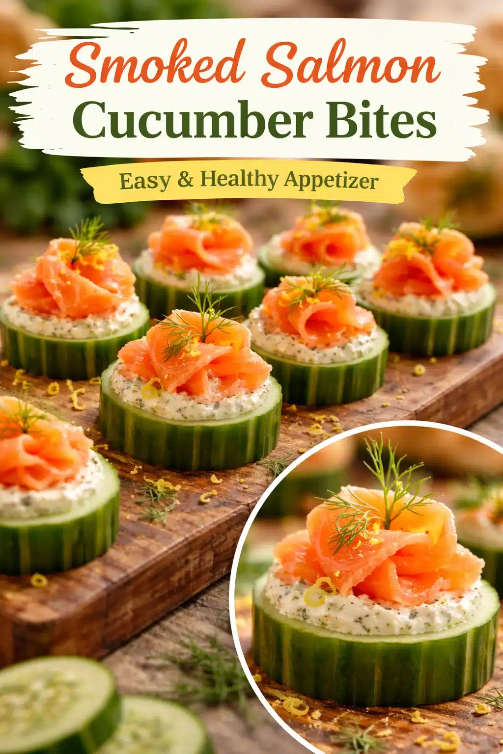 Savory Smoked Salmon & Cucumber Bites for Effortless Entertaining